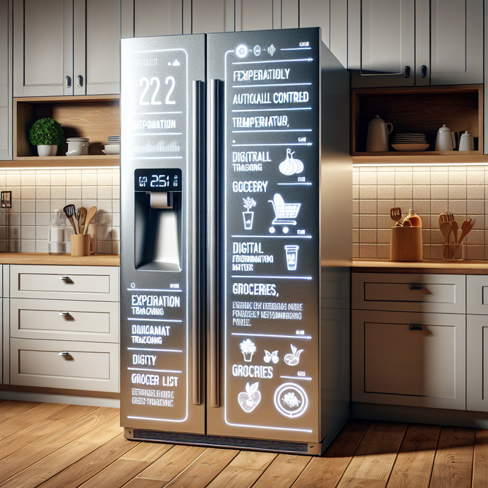 Réfrigérateurs intelligents : Gestion automatisée des courses alimentaires