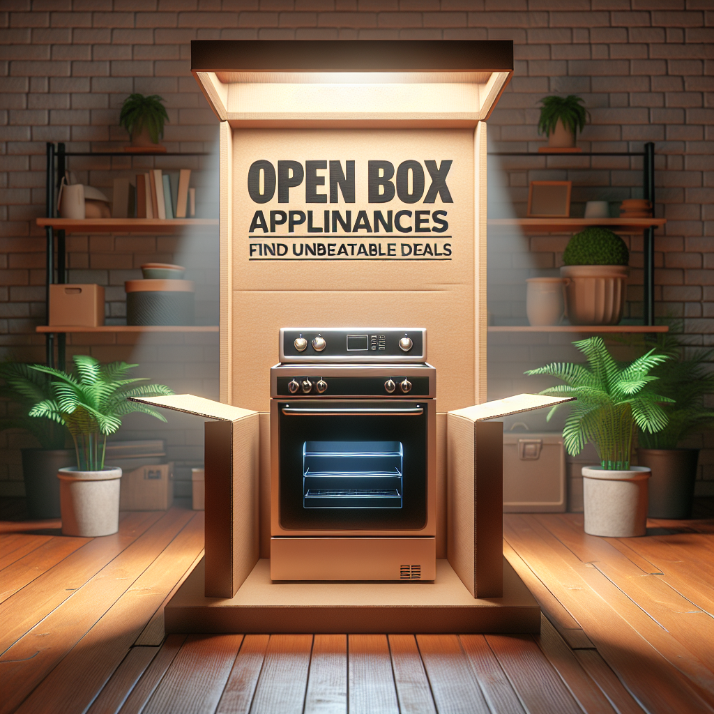 Open Box Appliances: Find Unbeatable Deals