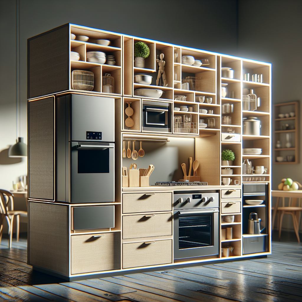 Les Avantages d'une Cuisine Entièrement Équipée avec des Appareils Modulaires