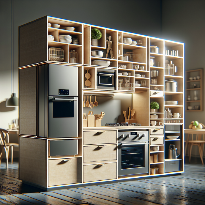 Les Avantages d'une Cuisine Entièrement Équipée avec des Appareils Modulaires