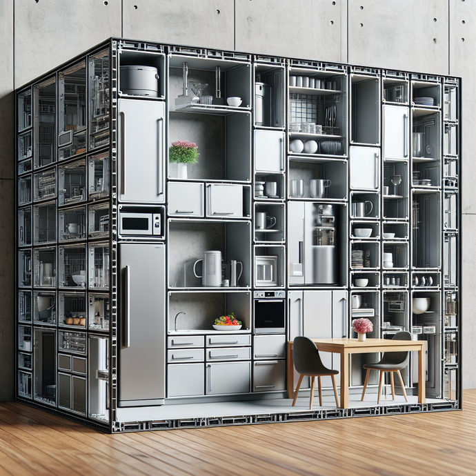 Modular Design Frying Pan Modular appliances: Flexibility and design in your kitchen