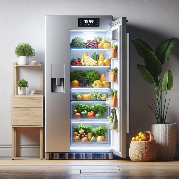 Réfrigérateurs avec contrôle d'humidité pour une fraîcheur plus longue des fruits et légumes