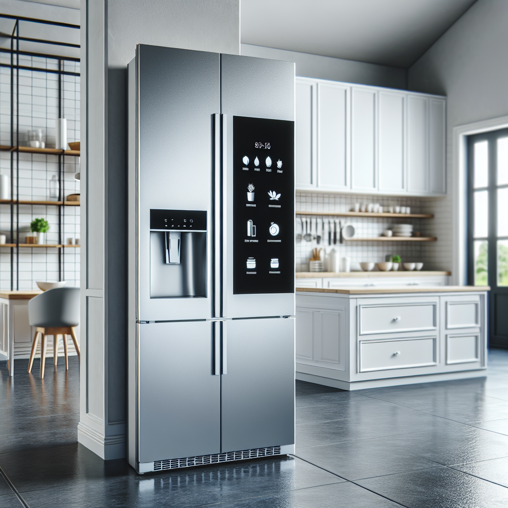 Refrigerators with touch screens: intuitive food management