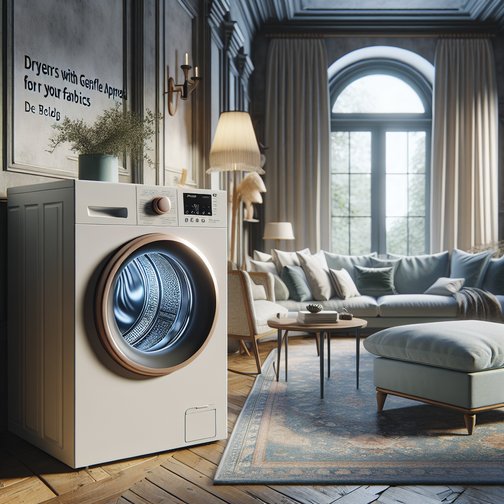 Dryers with Gentle Drying Cycles: A Careful Approach for Your Fabrics