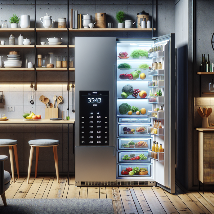 Refrigerators with adjustable temperature zones