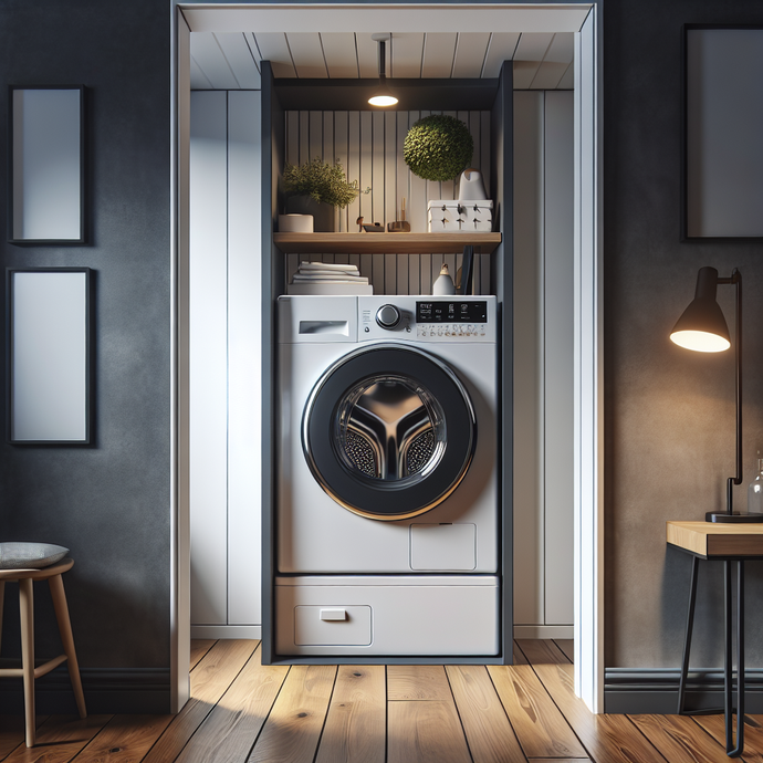 Économiser de l'Espace et du Temps : Avantages des Lave-linge/Sèche-linge Tout-en-un pour les Étudiants