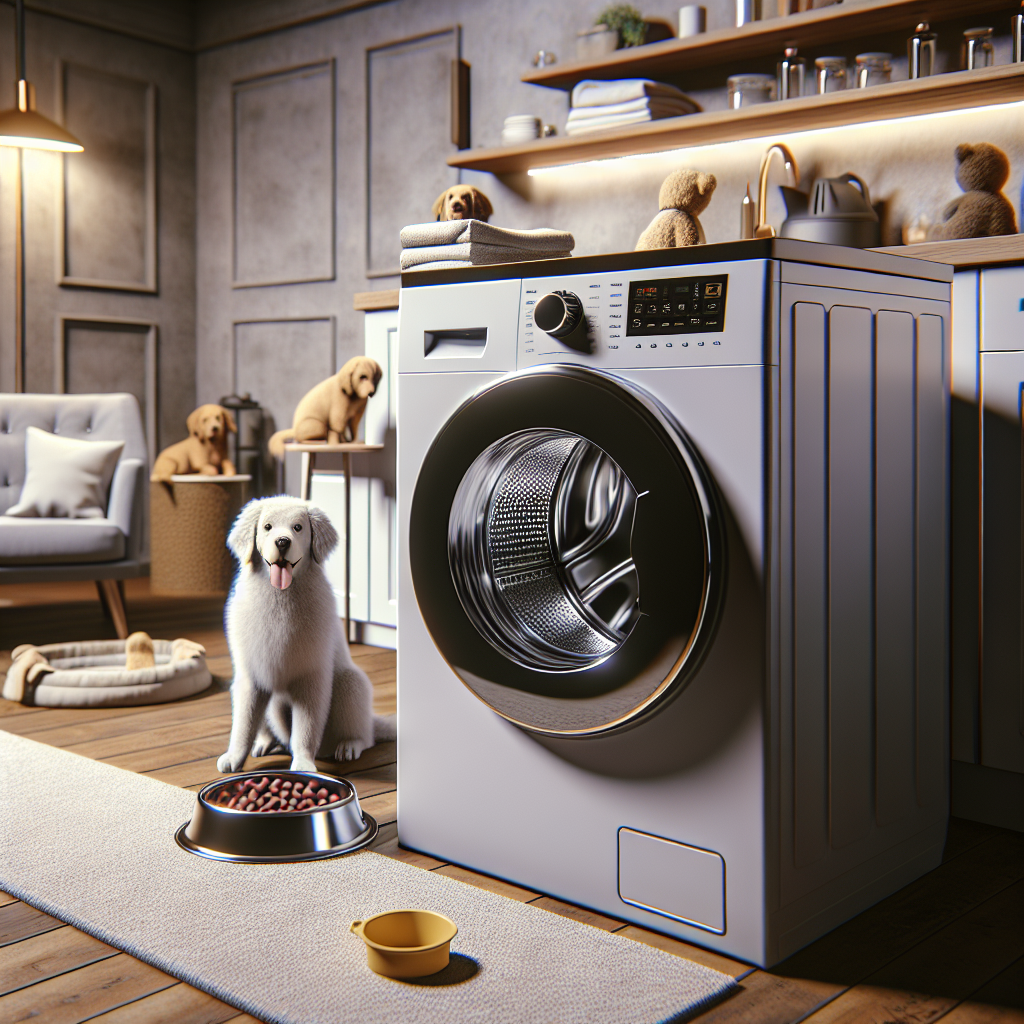 How to Choose a Washer for a Home with Pets