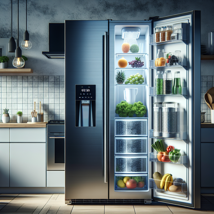Réfrigérateurs avec systèmes de filtration d'air pour une meilleure conservation des aliments