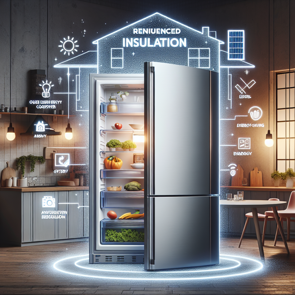 Refrigerators with reinforced insulation for energy savings