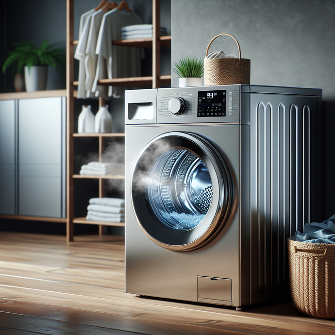 Machines à laver avec options de lavage à vapeur pour l'élimination des rides