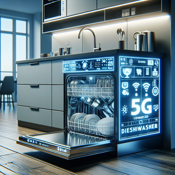 Lave-vaisselle connectés en 5G : Un modèle 2025