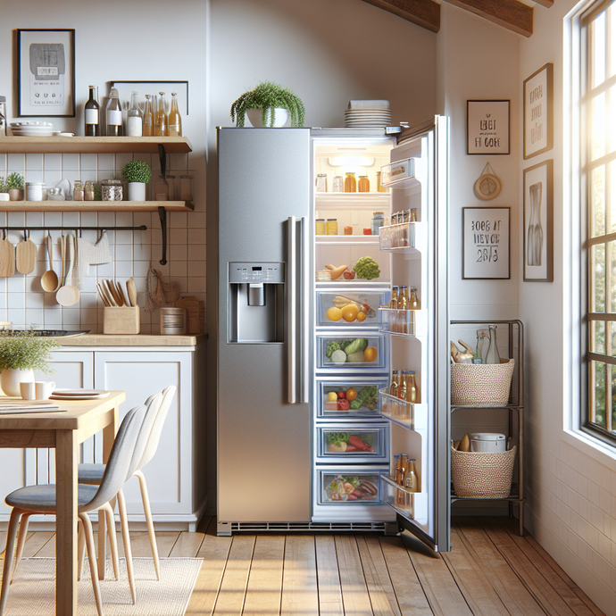 Réfrigérateurs avec étagères ajustables pour un rangement pratique