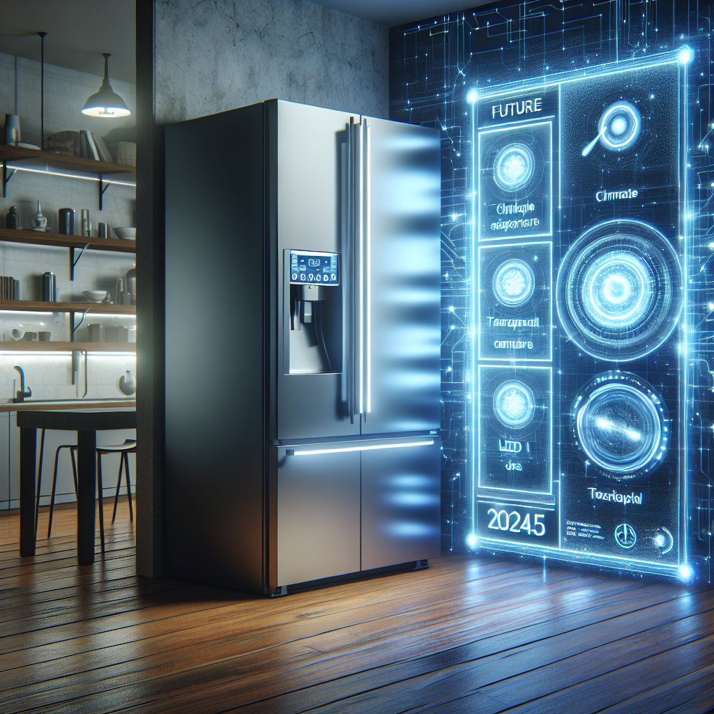 Réfrigérateurs intelligents avec contrôle climatique pour 2025 : L'avenir du stockage des aliments