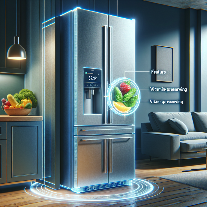 Réfrigérateurs avec des technologies de préservation des vitamines
