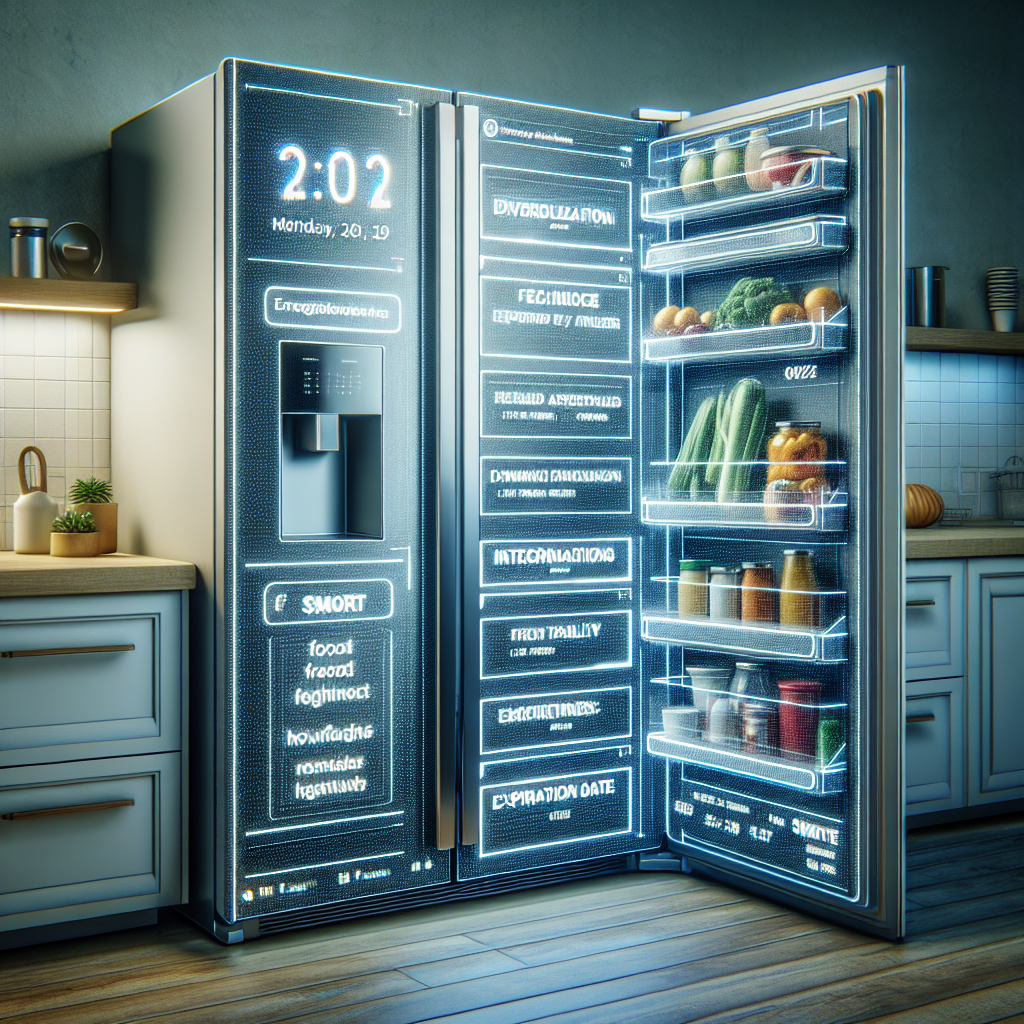 Refrigerators with smart expiration date alerts for your food