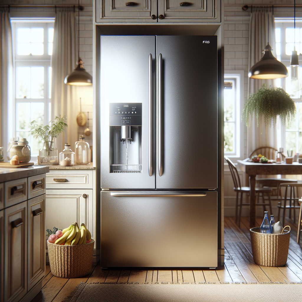 French door refrigerators with water and ice dispensers: Everyday comfort