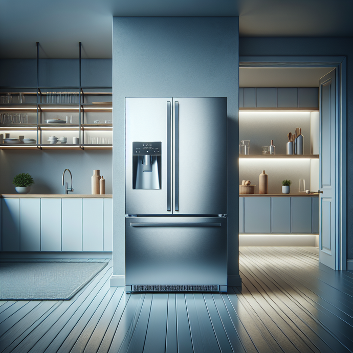Refrigerators with Built-In Door for a Sleek and Modern Look