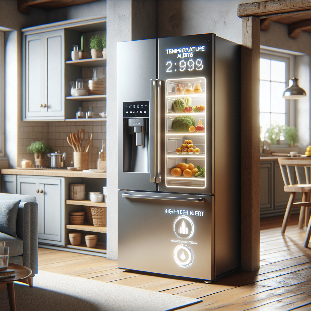Refrigerators with Temperature-Control Alerts