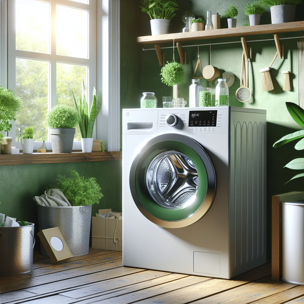 Machines à laver avec cycles de lavage écologiques pour une maison plus verte