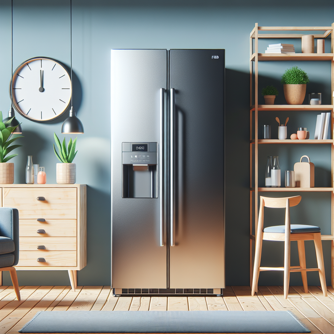 Refrigerators with reversible doors for more flexibility