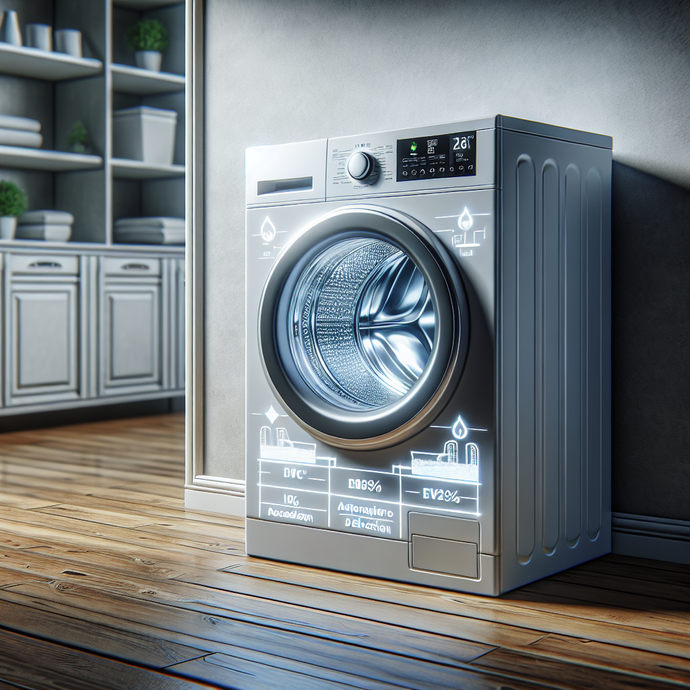 Machines à laver avec détection automatique de charge : Moins de consommation d'eau et d'énergie