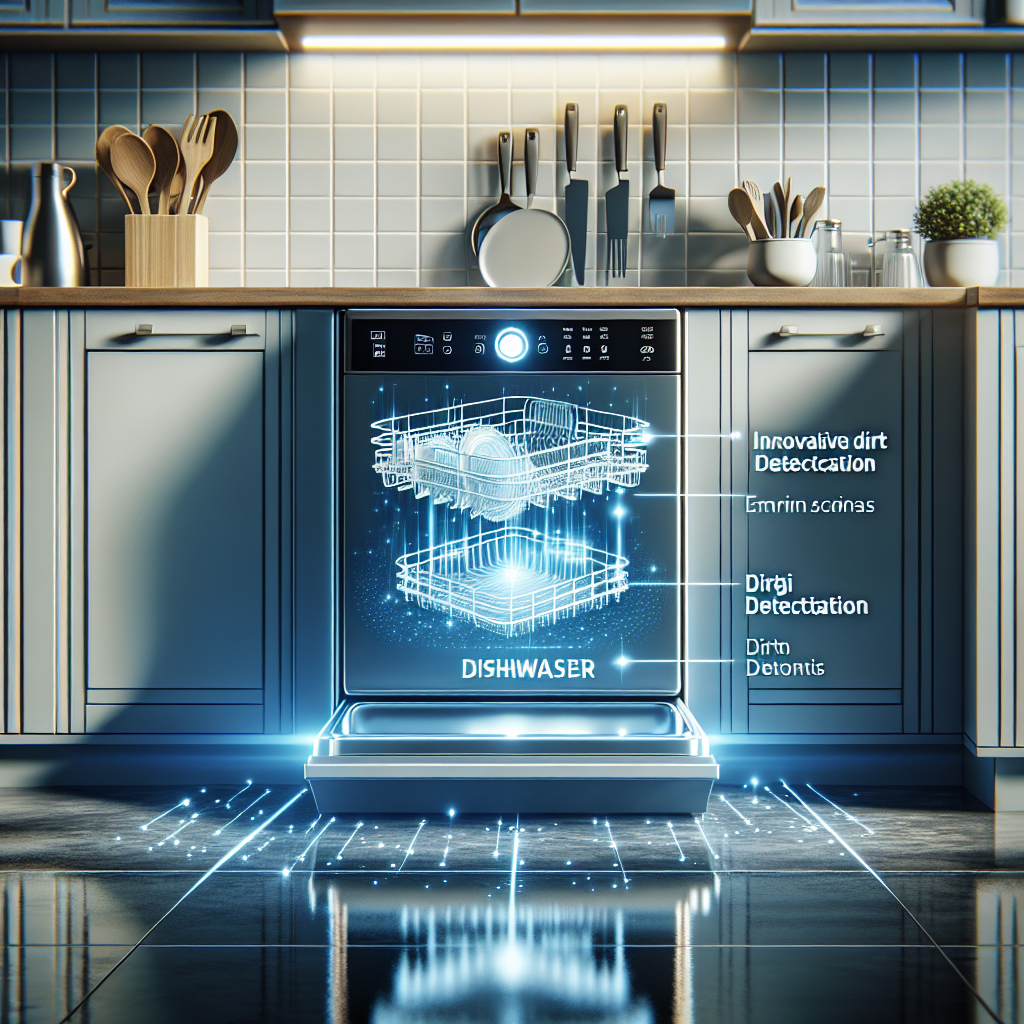 Lave-vaisselle avec détection de saleté: Lavage intelligent