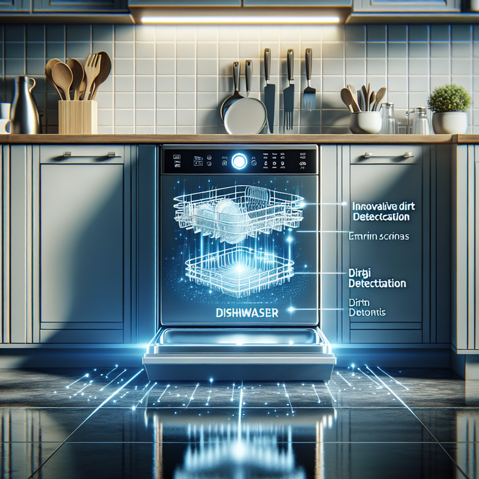 Lave-vaisselle avec détection de saleté: Lavage intelligent