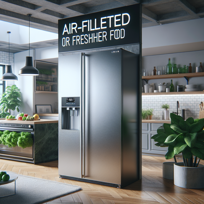 Réfrigérateurs à filtration d'air : Pour une nourriture plus fraîche