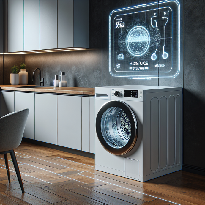 Dryers with moisture sensors for optimal performance