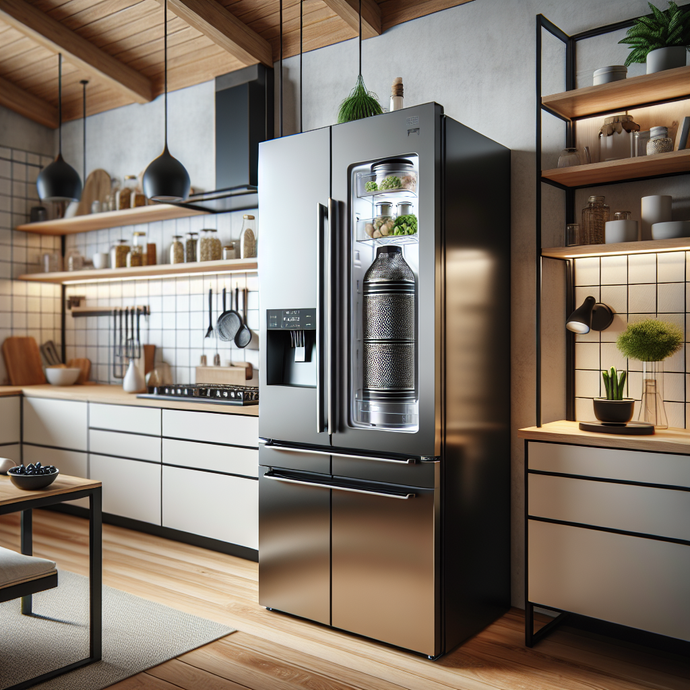 Refrigerators with carbon filters to eliminate unwanted smells