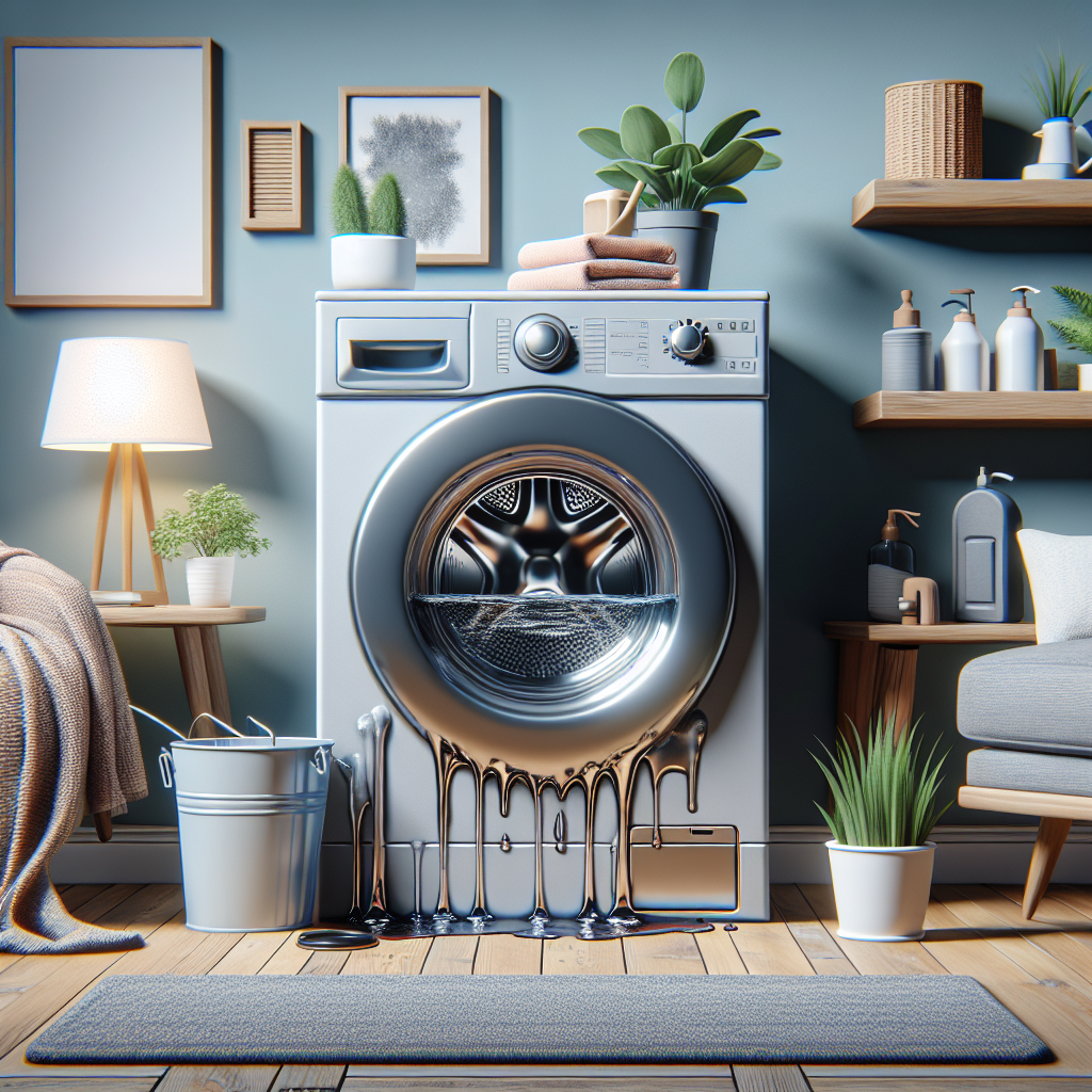 Washing machine: How to fix water leaks without a technician