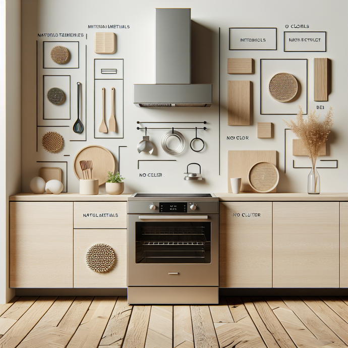 Tendances en matière d'appareils ménagers pour les cuisines minimalistes