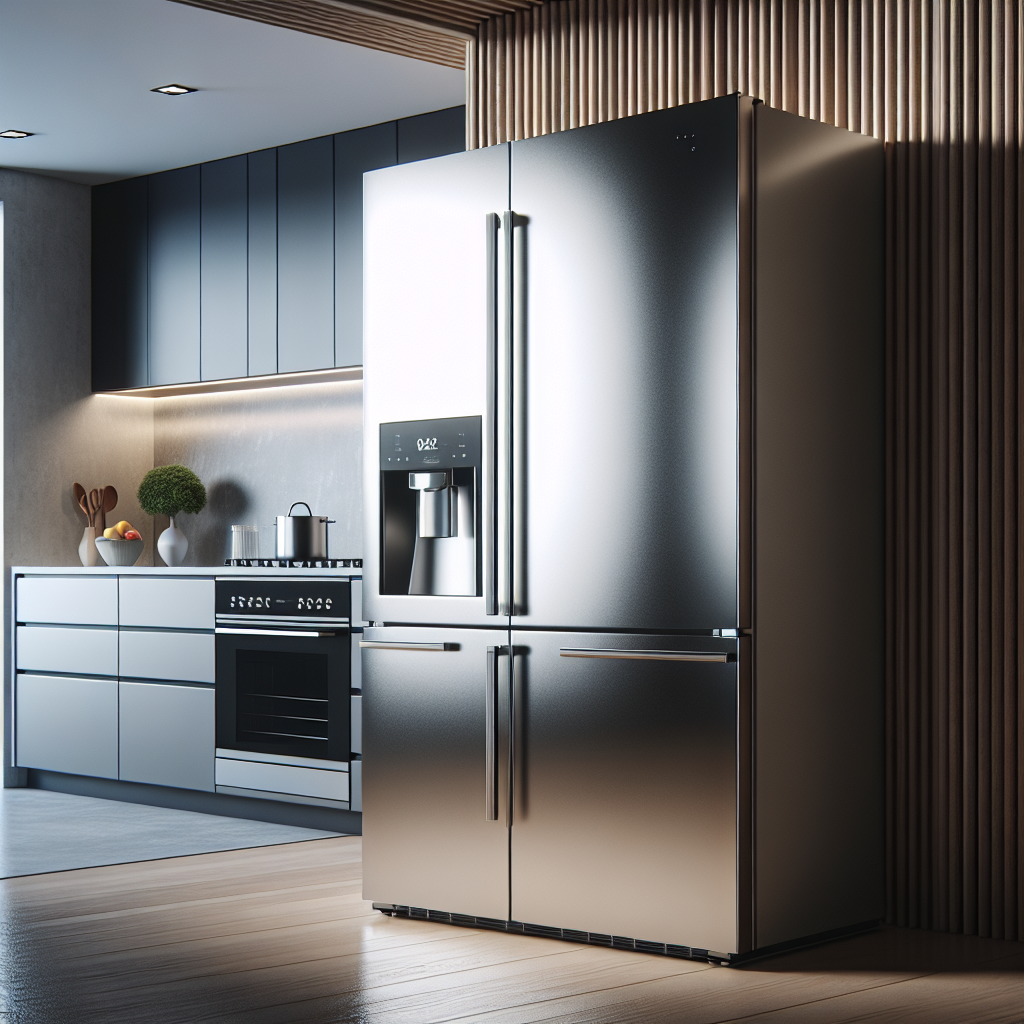 Refrigerators with large freezer compartments