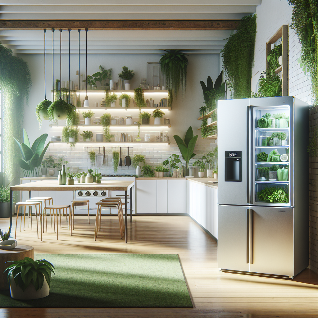 Low CO2 Emission Refrigerators: A Sustainable Trend
