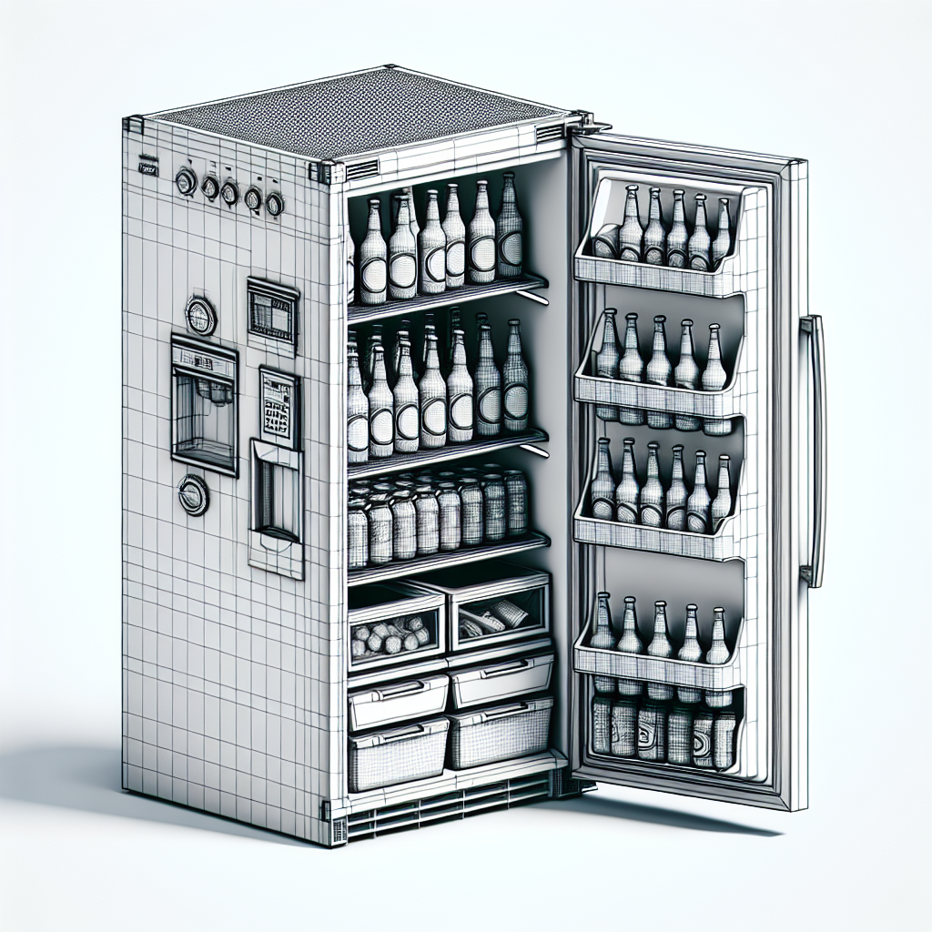 Refrigerators with Built-In Beer Compartments for Enthusiasts