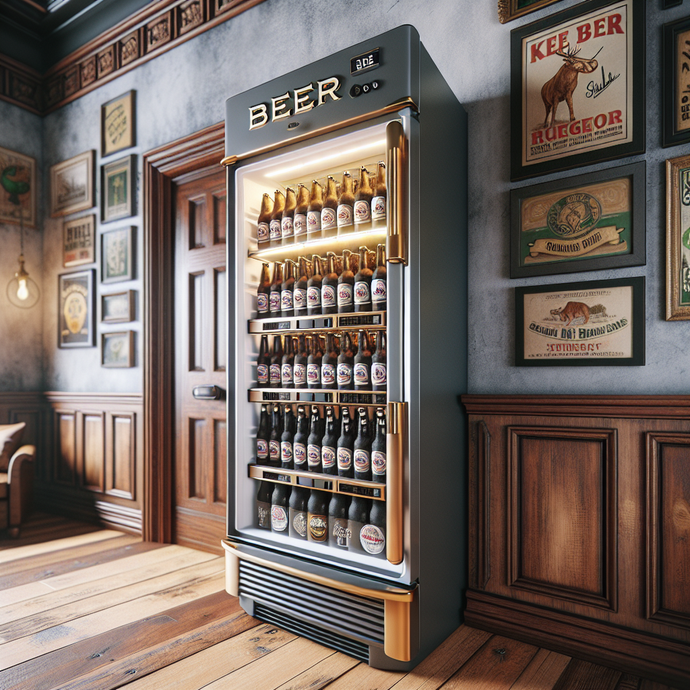 Réfrigérateurs avec Compartiments à Bière Intégrés pour les Enthusiastes
