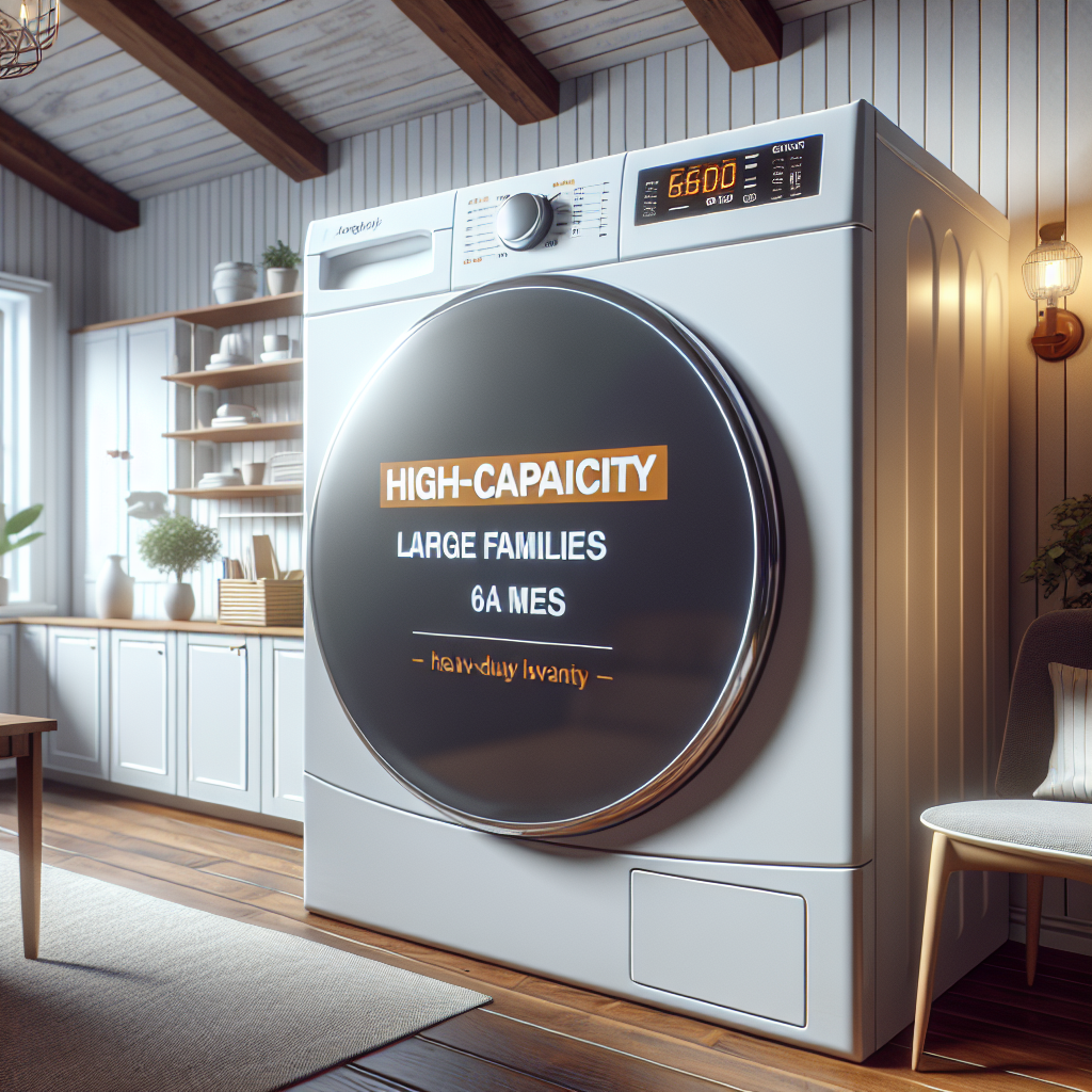 High-Capacity Dryers: Perfect for Large Families