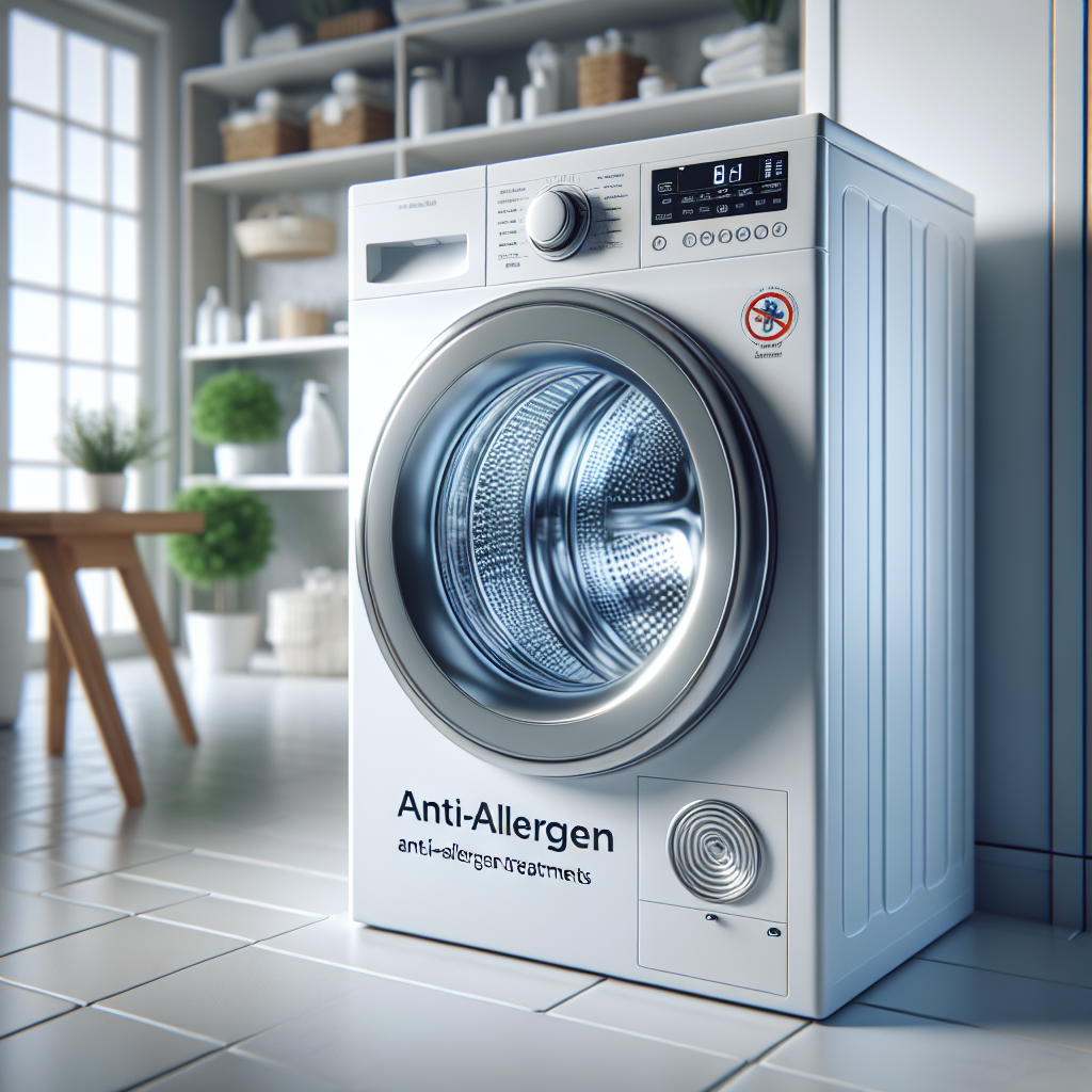 Des machines à laver avec des traitements anti-allergènes pour un lavage plus sain