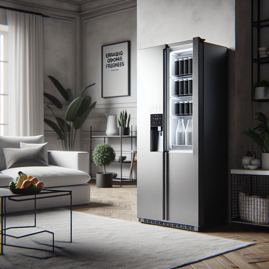 Refrigerators with charcoal filters to eliminate odors