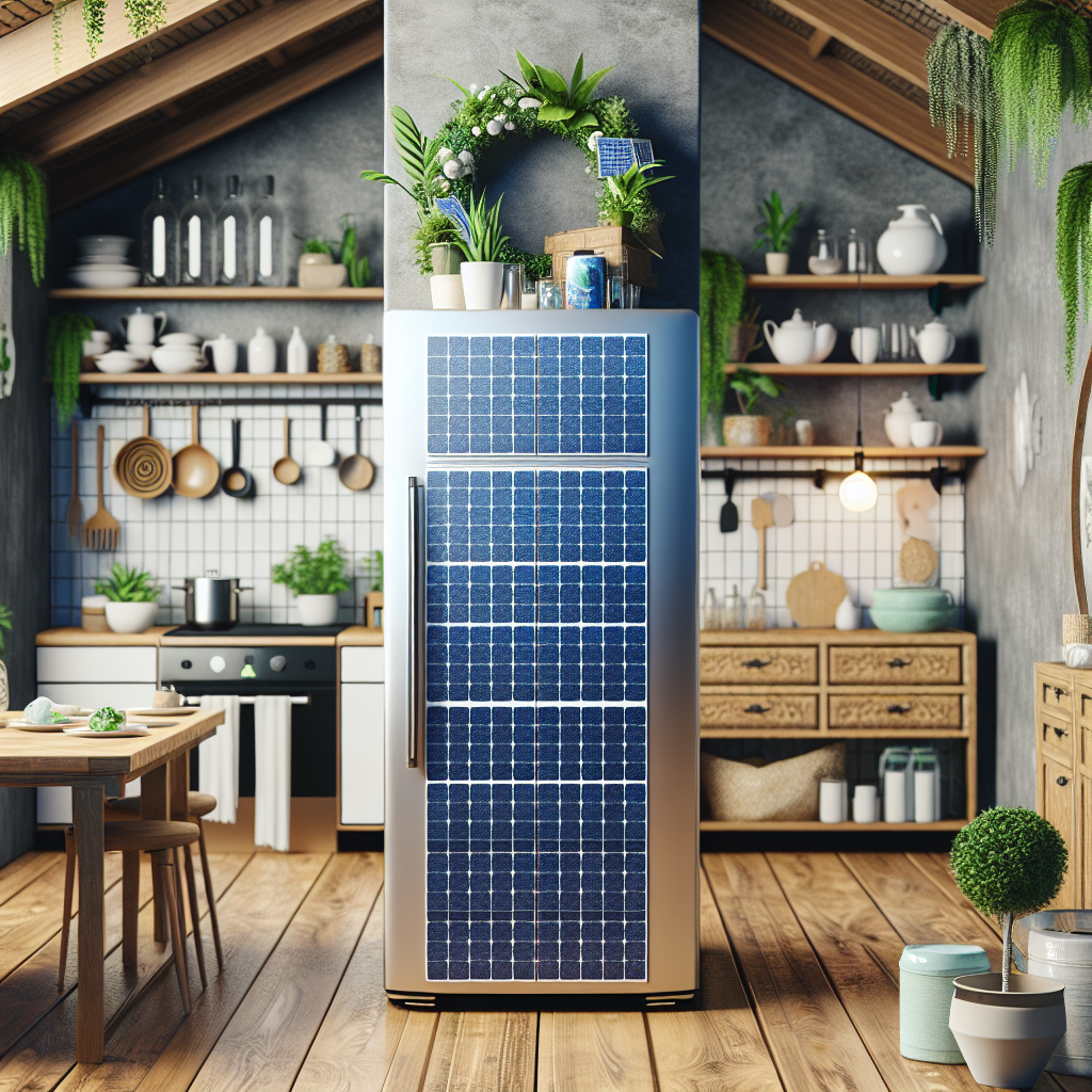 Solar-powered refrigerators: A green revolution for your kitchen