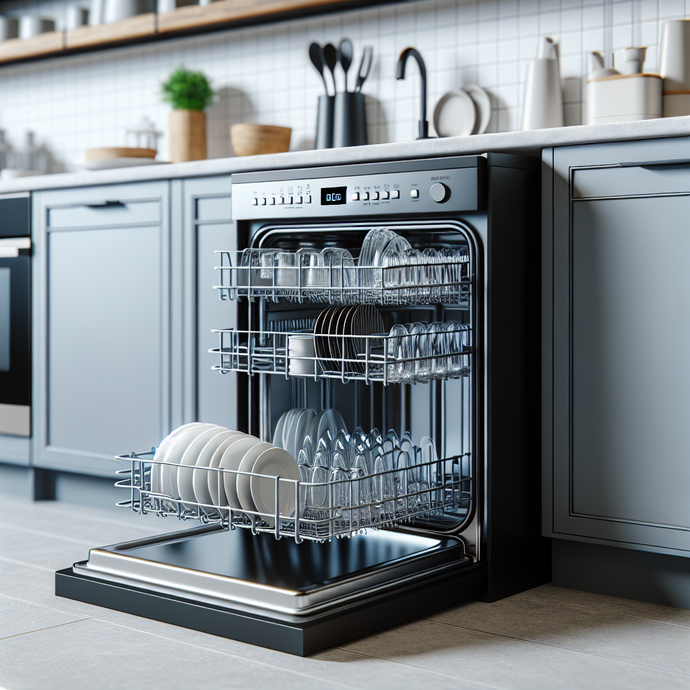 Lave-vaisselle avec des cycles de lavage ultra-rapides pour gagner du temps