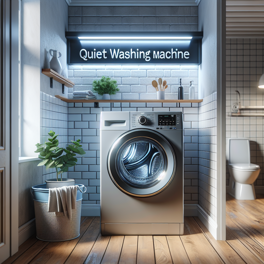 Lave-linges Silencieux: Le Choix Idéal pour les Appartements