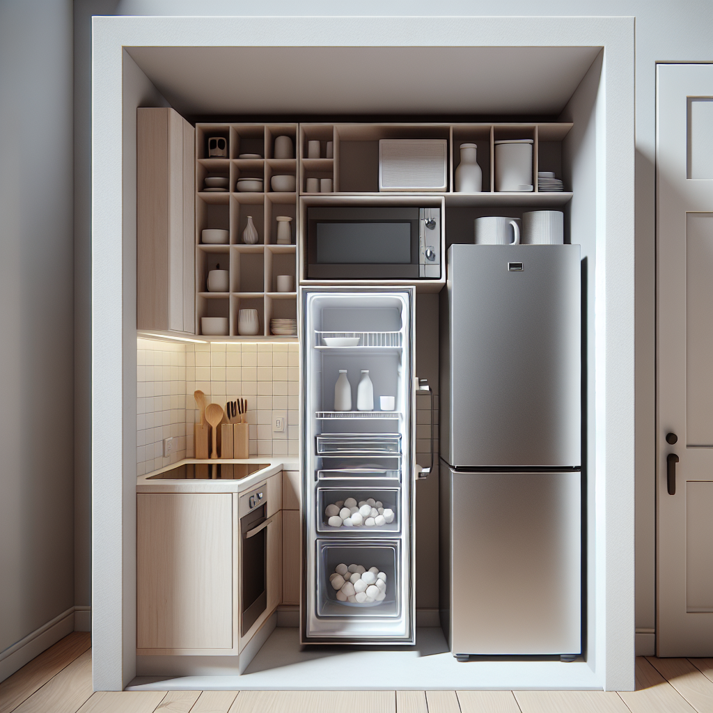 Refrigerators with Built-In Freezers: Ideal for Small Spaces