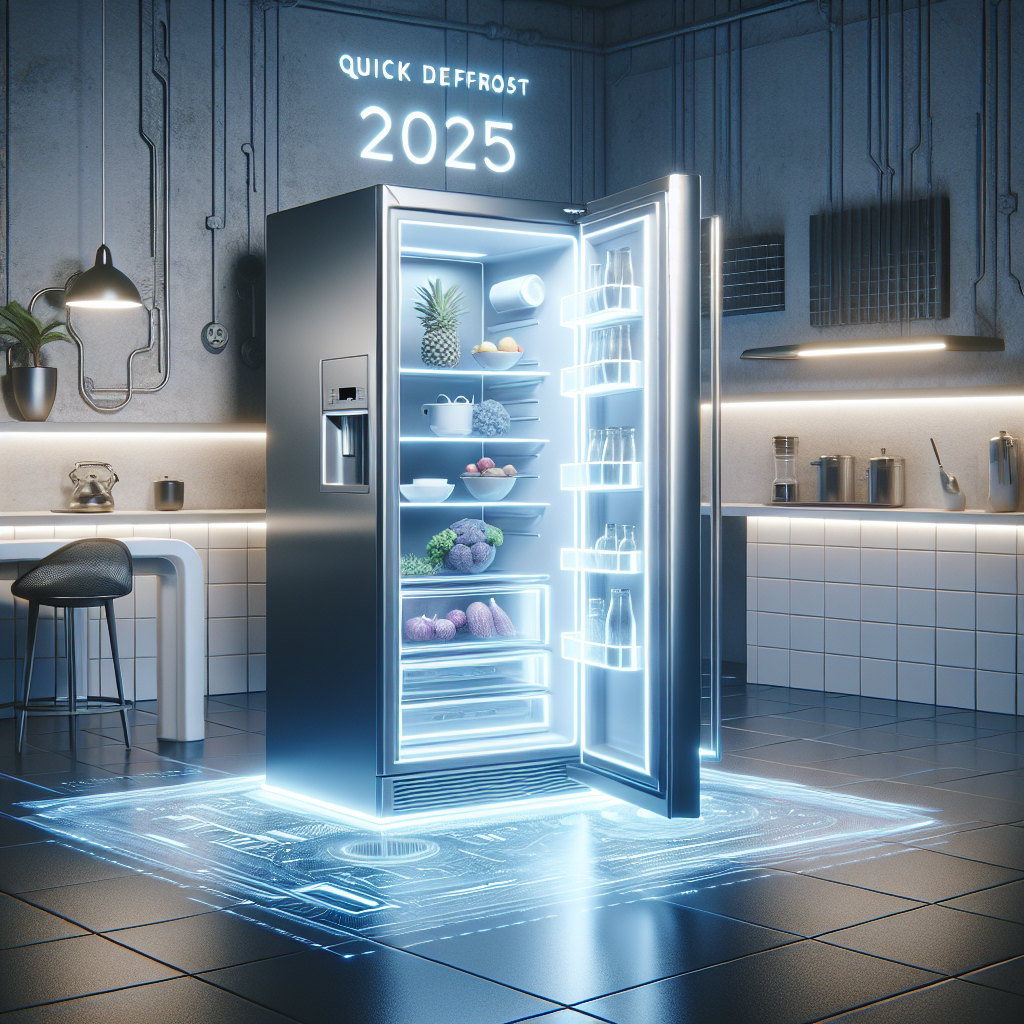 Réfrigérateurs à décongélation rapide : L'avenir de la conservation des aliments en 2025