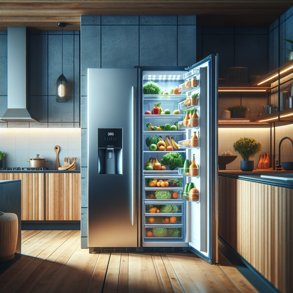 Réfrigérateurs avec Zones Intelligentes pour Fruits et Légumes