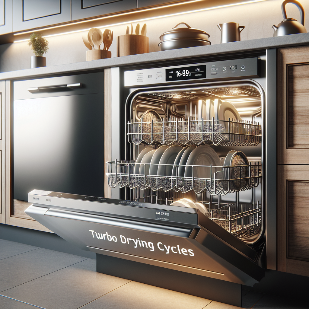 Dishwashers with Turbo Drying Cycles for Quick Results