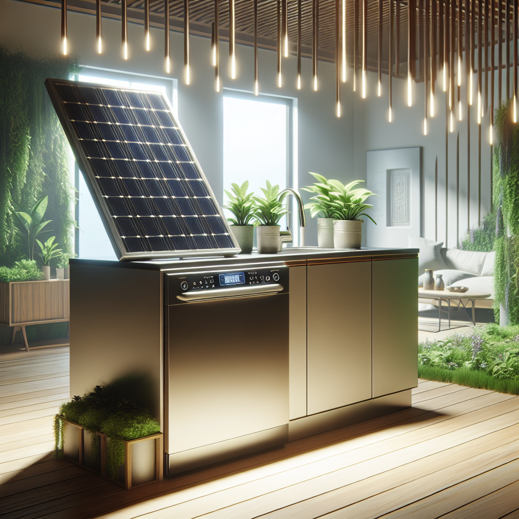 Lave-vaisselles alimentés par l'énergie solaire: Le futur de 2025