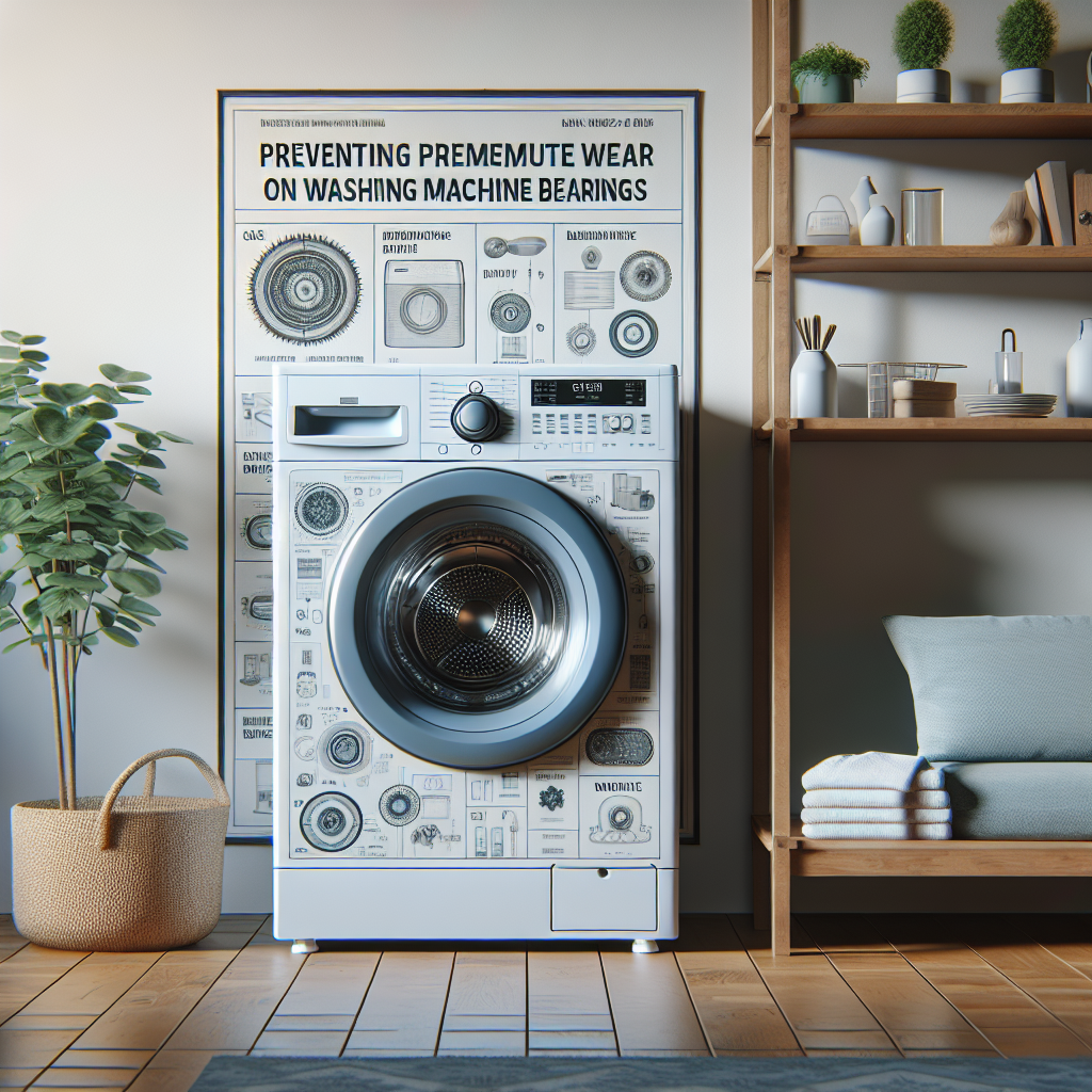 Washing Machine: How to Avoid Premature Wear on Your Washing Machine’s Bearings