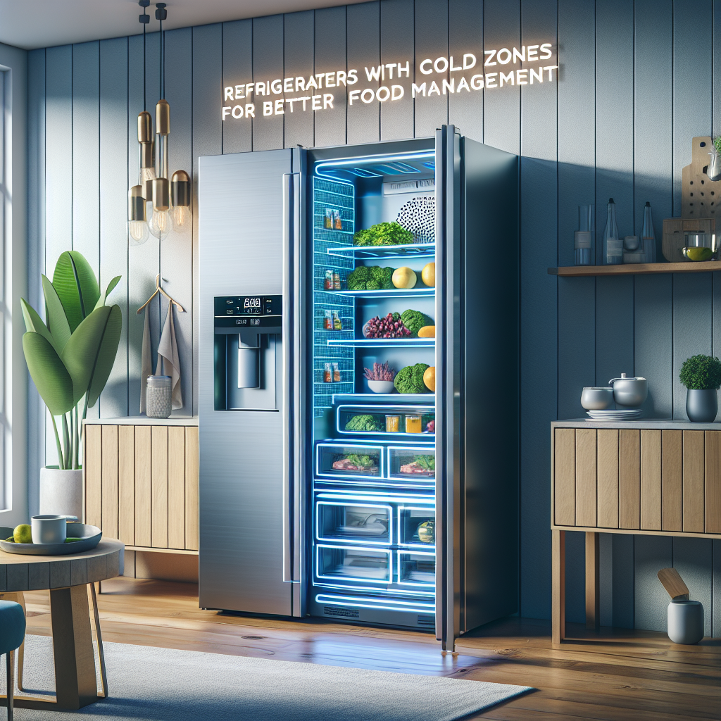 Refrigerators with cold zones: for better food management