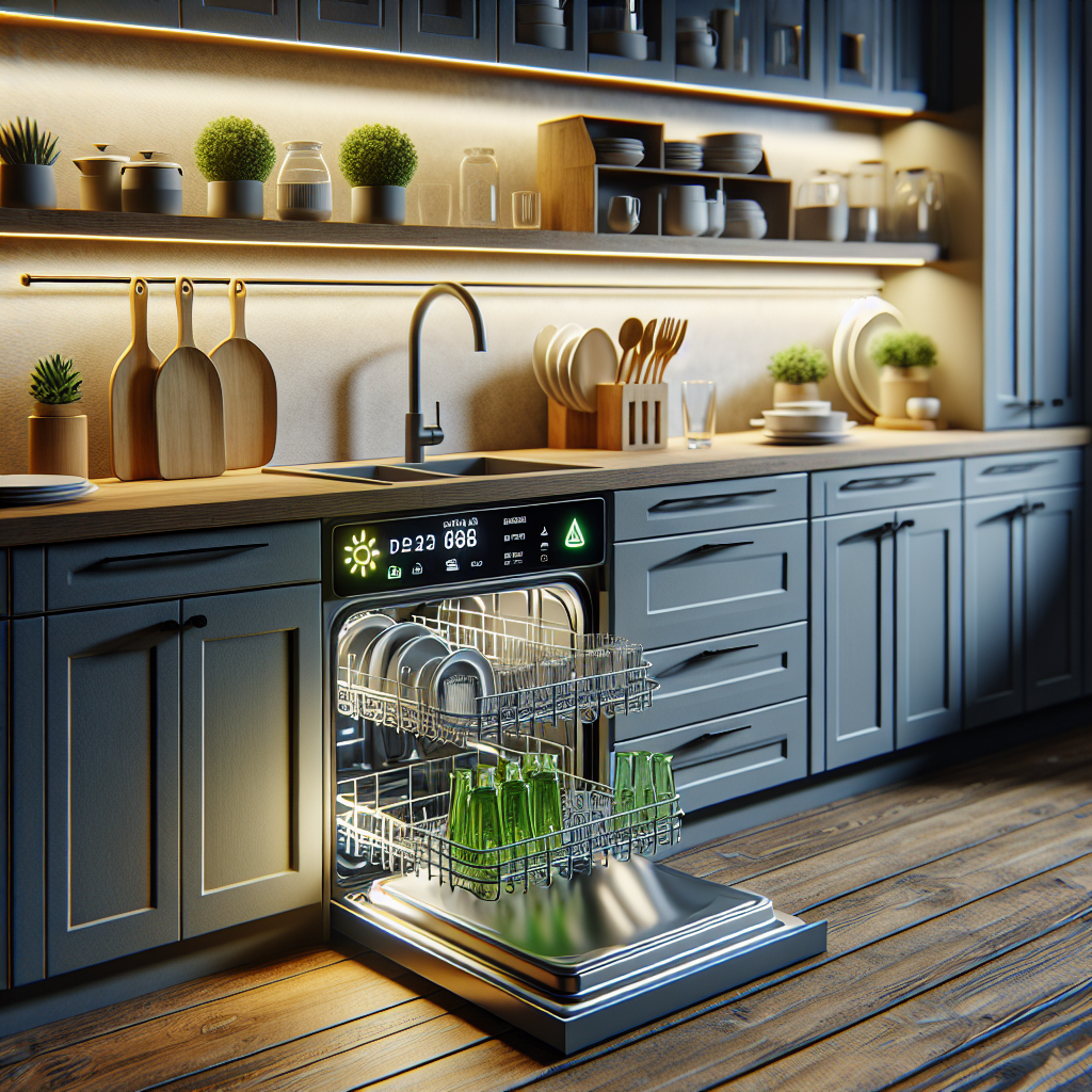Dishwashers with sensors for optimized consumption